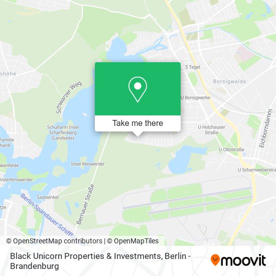 Карта Black Unicorn Properties & Investments