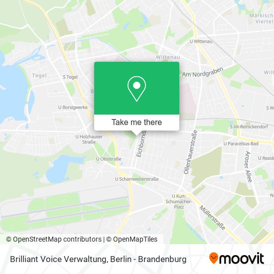 Brilliant Voice Verwaltung map