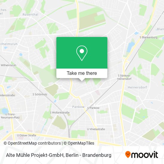 Alte Mühle Projekt-GmbH map