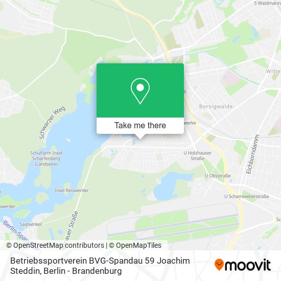 Карта Betriebssportverein BVG-Spandau 59 Joachim Steddin
