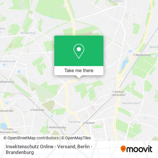 Insektenschutz Online - Versand map
