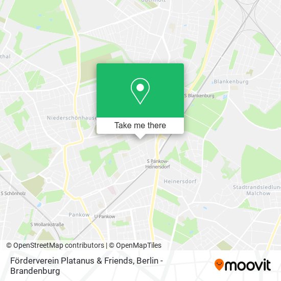 Förderverein Platanus & Friends map