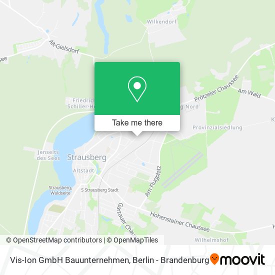 Vis-Ion GmbH Bauunternehmen map