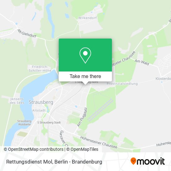 Rettungsdienst Mol map