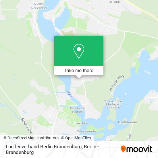 Landesverband Berlin Brandenburg map