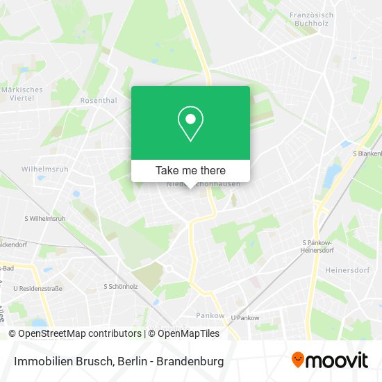 Карта Immobilien Brusch
