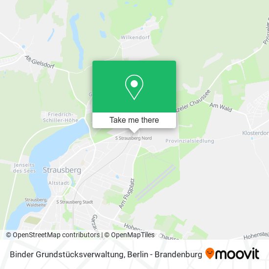 Binder Grundstücksverwaltung map