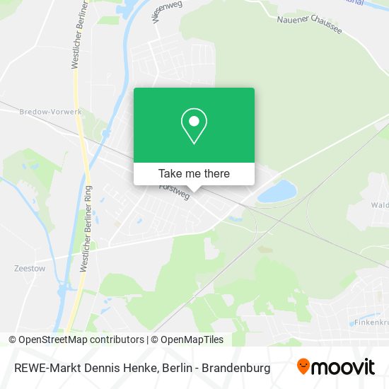 Карта REWE-Markt Dennis Henke