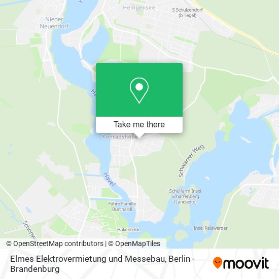 Elmes Elektrovermietung und Messebau map