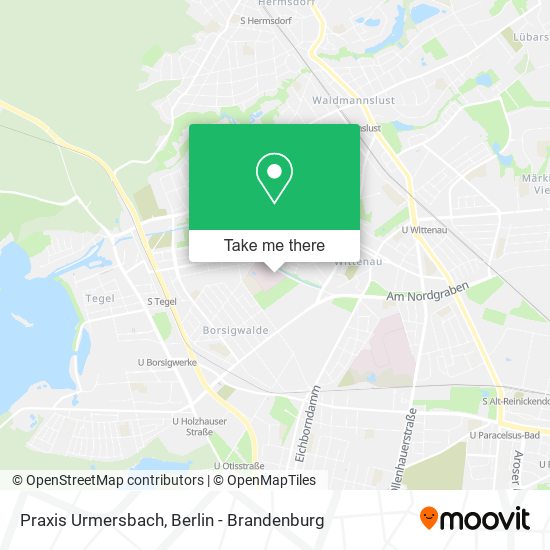 Карта Praxis Urmersbach
