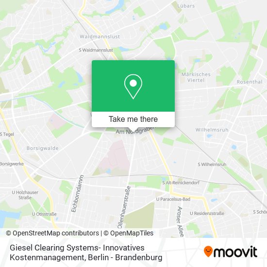 Giesel Clearing Systems- Innovatives Kostenmanagement map