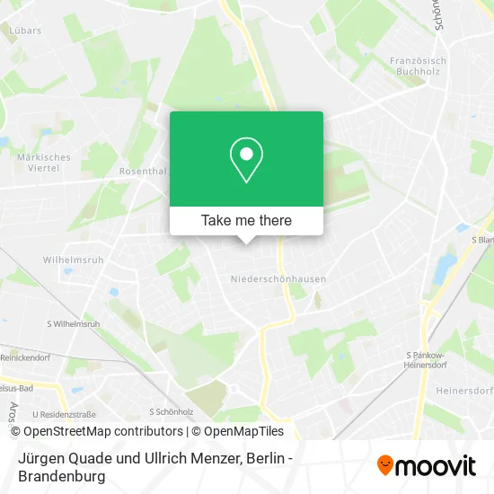 Карта Jürgen Quade und Ullrich Menzer