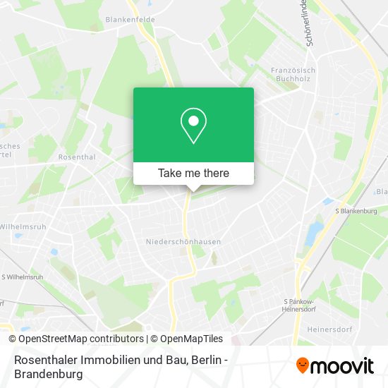 Rosenthaler Immobilien und Bau map
