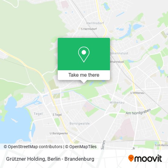 Grützner Holding map