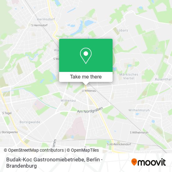 Budak-Koc Gastronomiebetriebe map