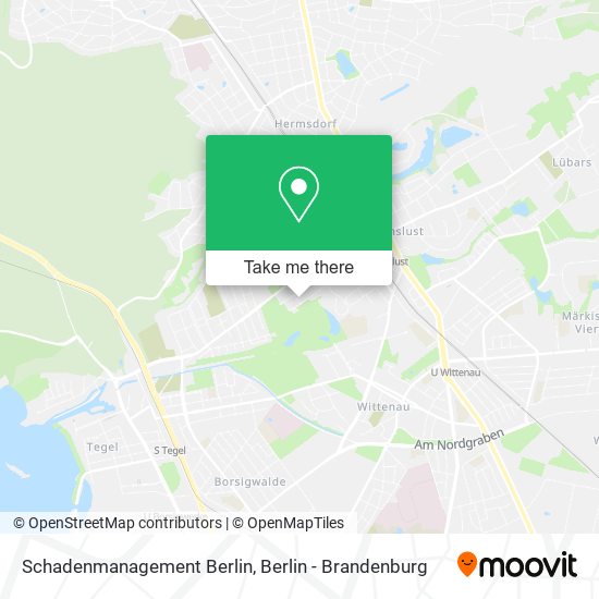 Schadenmanagement Berlin map