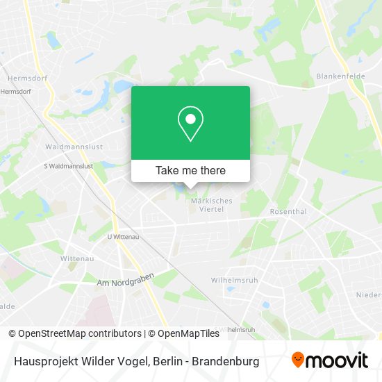 Hausprojekt Wilder Vogel map