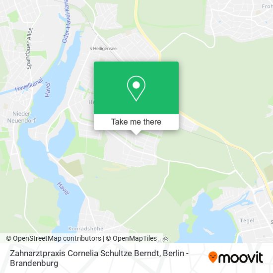 Zahnarztpraxis Cornelia Schultze Berndt map