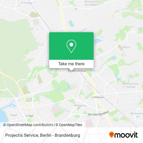 Projectis Service map