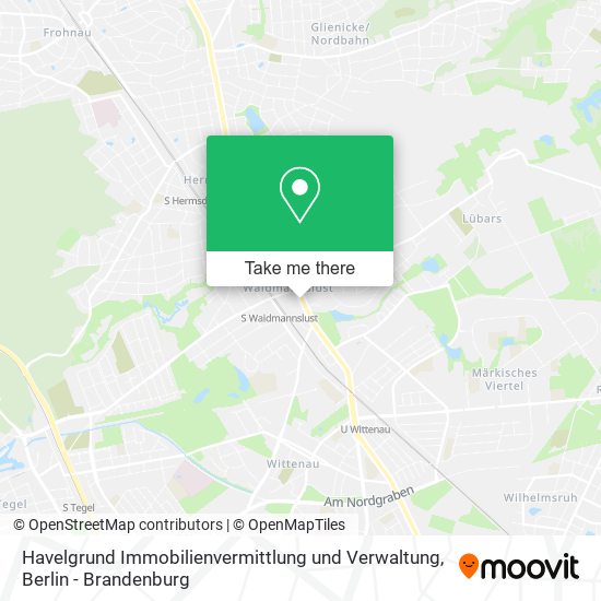 Havelgrund Immobilienvermittlung und Verwaltung map