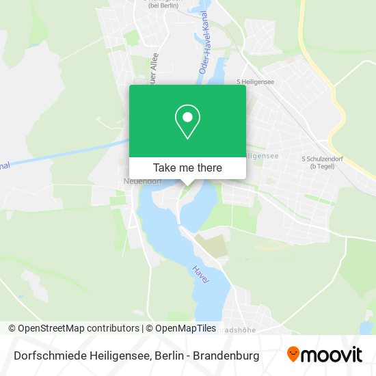 Карта Dorfschmiede Heiligensee