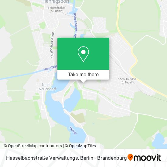 Карта Hasselbachstraße Verwaltungs