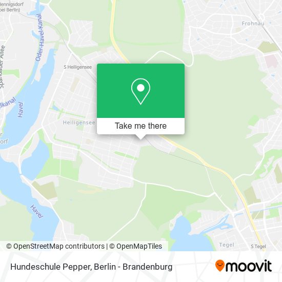 Hundeschule Pepper map