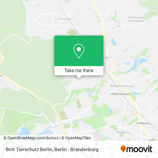 Bmt Tierschutz Berlin map