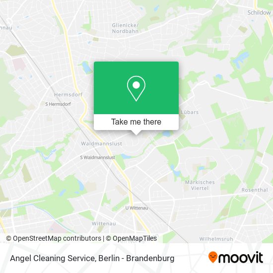Angel Cleaning Service map