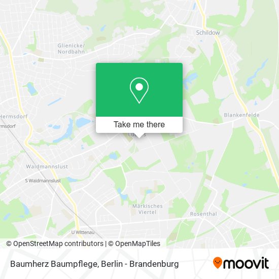 Карта Baumherz Baumpflege
