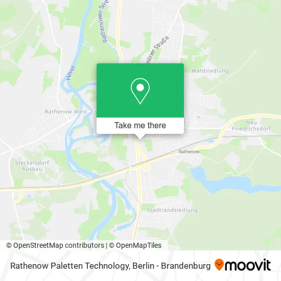 Карта Rathenow Paletten Technology