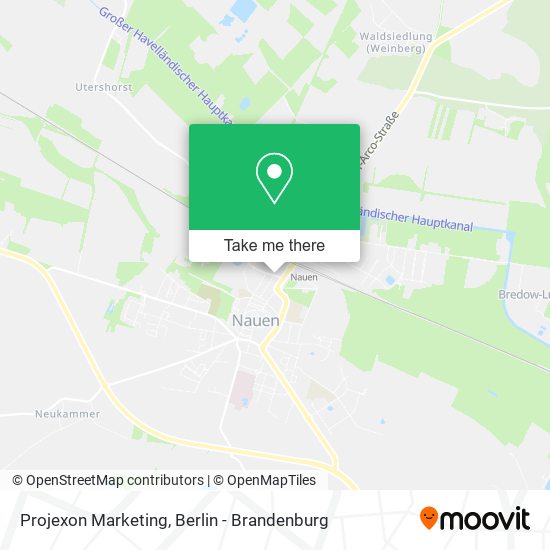 Projexon Marketing map