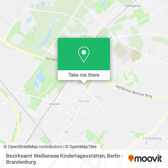 Bezirksamt Weißensee Kindertagesstätten map