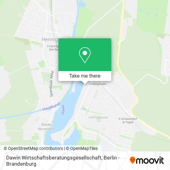 Dawin Wirtschaftsberatungsgesellschaft map