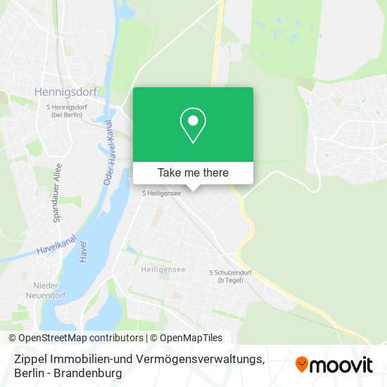 Zippel Immobilien-und Vermögensverwaltungs map