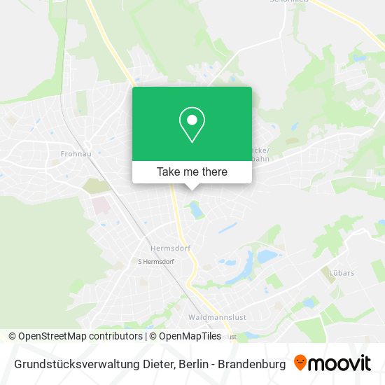 Grundstücksverwaltung Dieter map