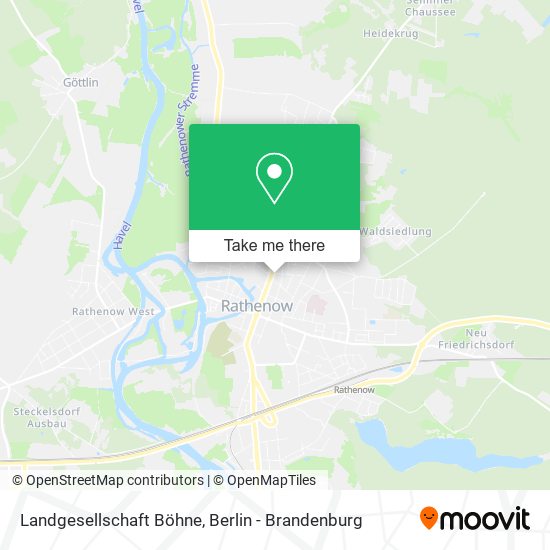 Landgesellschaft Böhne map