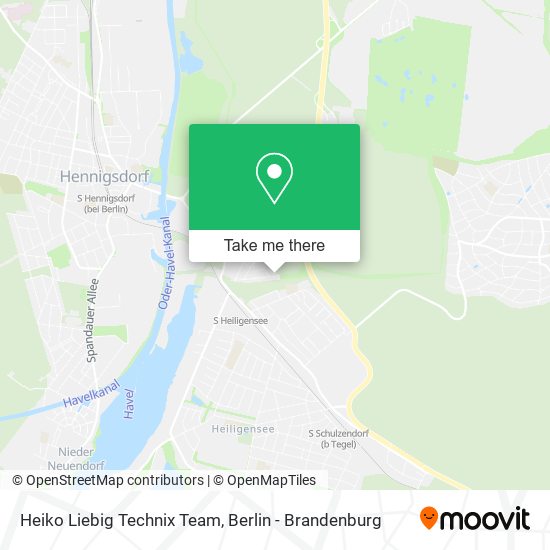 Heiko Liebig Technix Team map