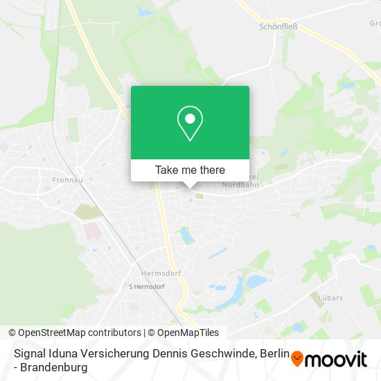 Signal Iduna Versicherung Dennis Geschwinde map