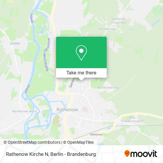 Rathenow Kirche N map