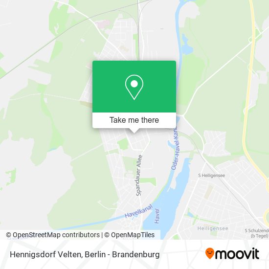 Карта Hennigsdorf Velten