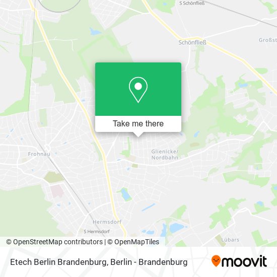 Etech Berlin Brandenburg map