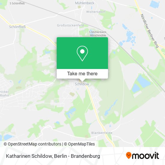 Katharinen Schildow map