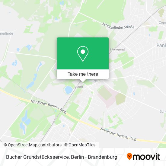 Bucher Grundstücksservice map