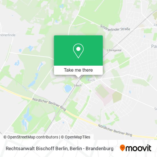 Rechtsanwalt Bischoff Berlin map