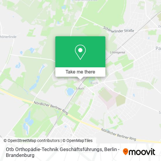 Otb Orthopädie-Technik Geschäftsführungs map