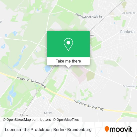 Lebensmittel Produktion map