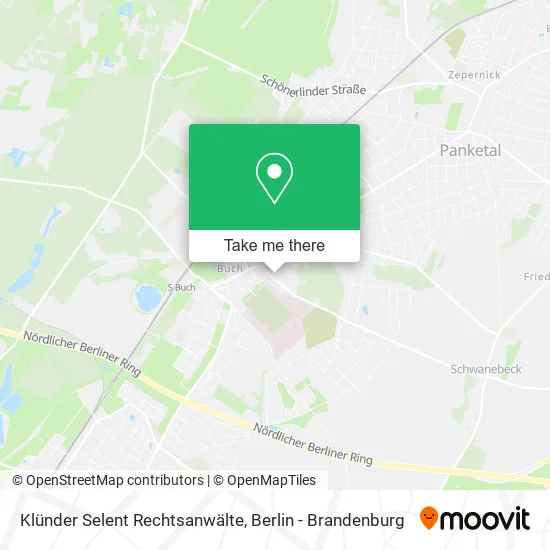 Карта Klünder Selent Rechtsanwälte