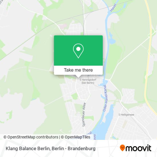 Карта Klang Balance Berlin