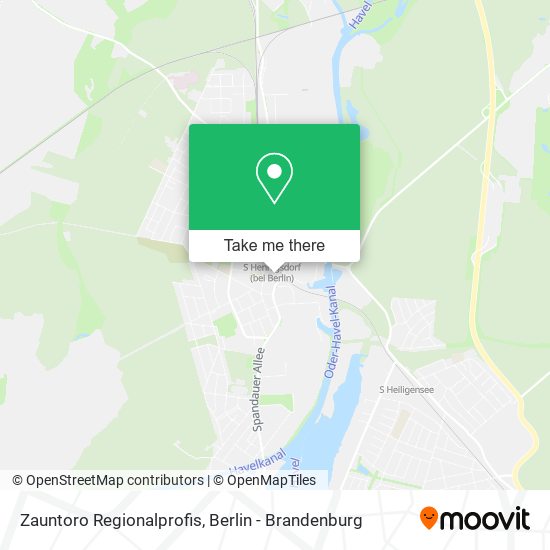 Zauntoro Regionalprofis map